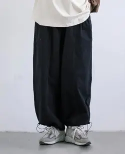 Штани з затяжками знизу "Plain"