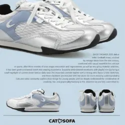Кросівки Cat&Sofa "Fisherman White"