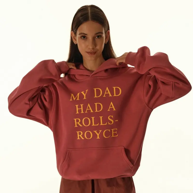 Худі "MY DAD HAD A ROLLS-ROYCE"