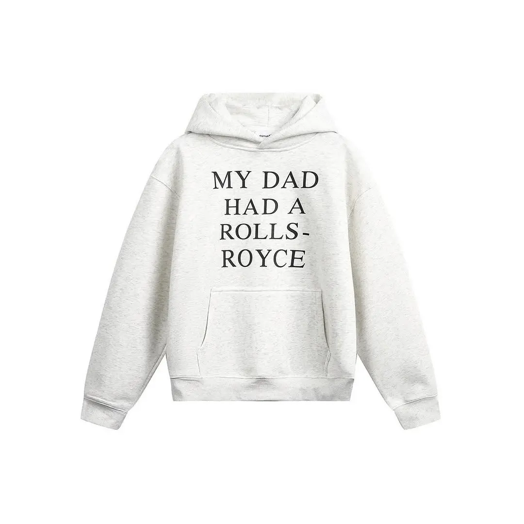 Худі "MY DAD HAD A ROLLS-ROYCE"
