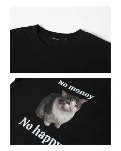 Футболка "no money, no happy"