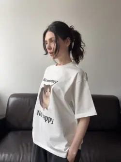 Футболка "no money, no happy"