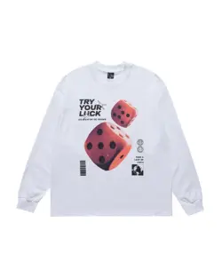 Лонгслів "TRY YOUR LUCK"