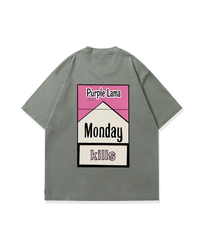 Футболка "MONDAYS KILLS"