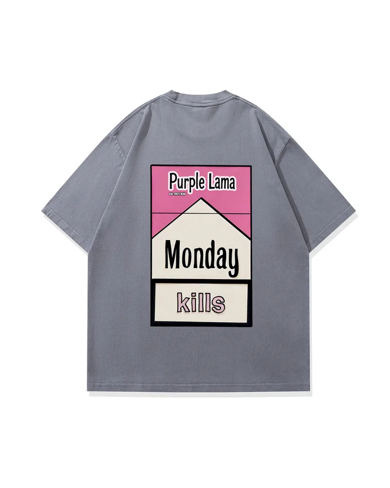 Футболка "MONDAYS KILLS"